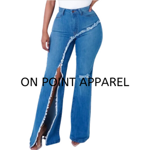 On Point Mom denim jeans pants