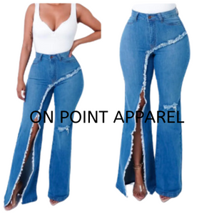 On Point Mom denim jeans pants