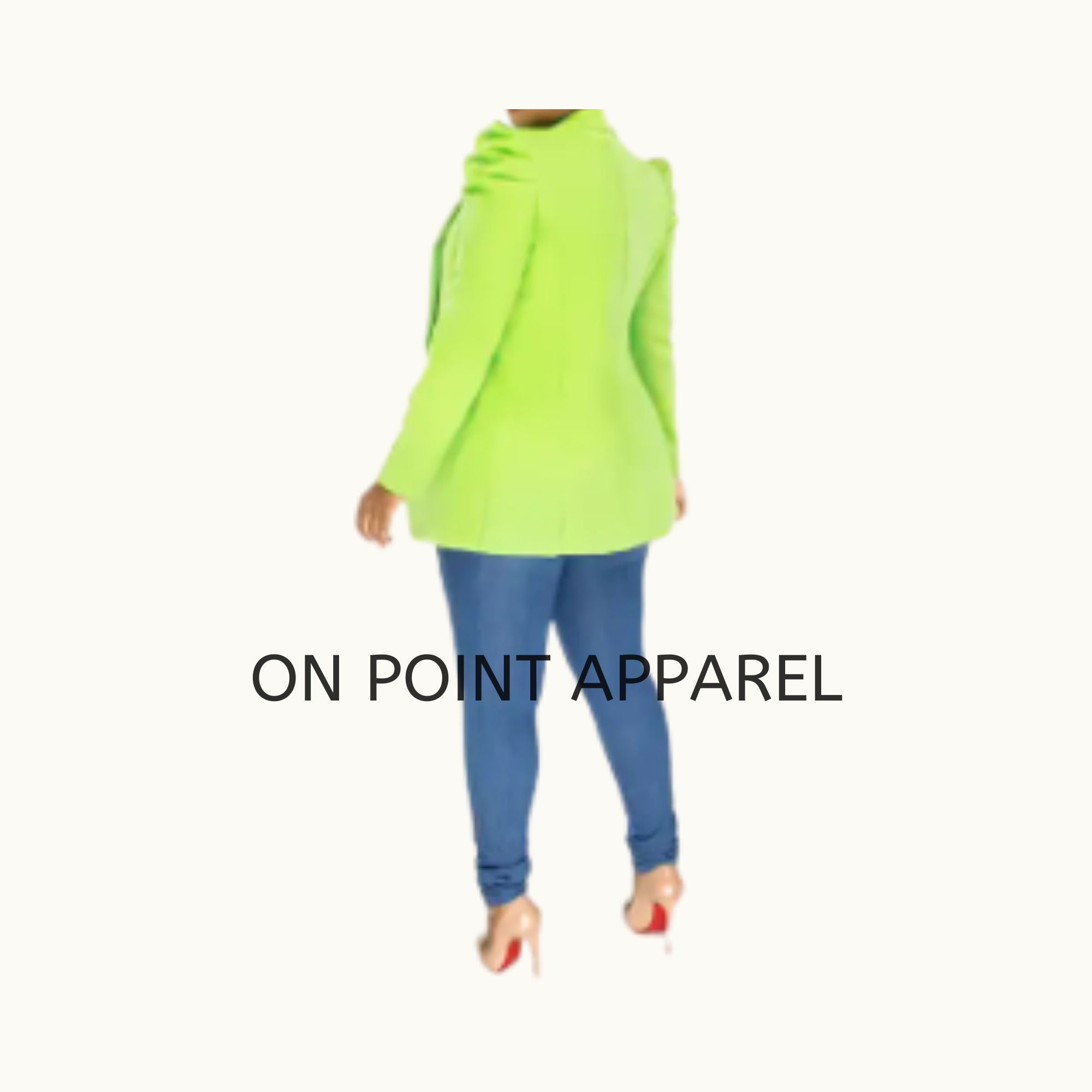 On Point Mid Length Womens Blazer