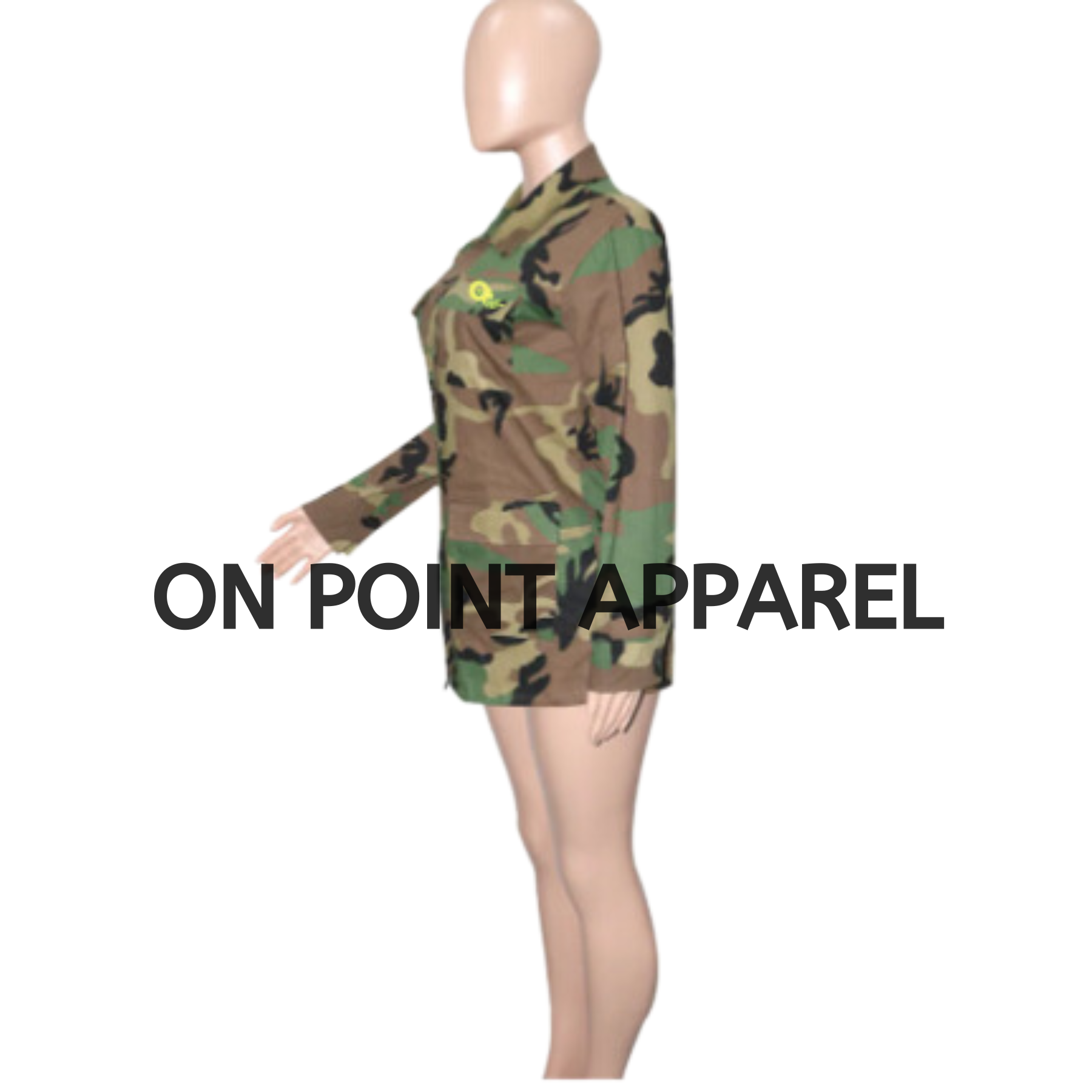 On Point Loose Fit Camouflage Jacket