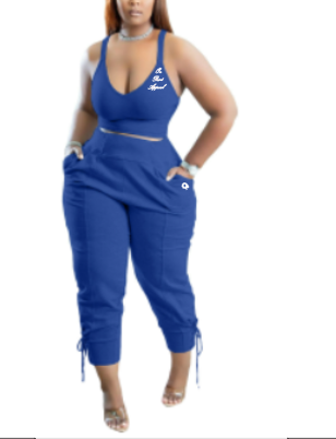 On Point Sun Top & Pants Lounge Sets